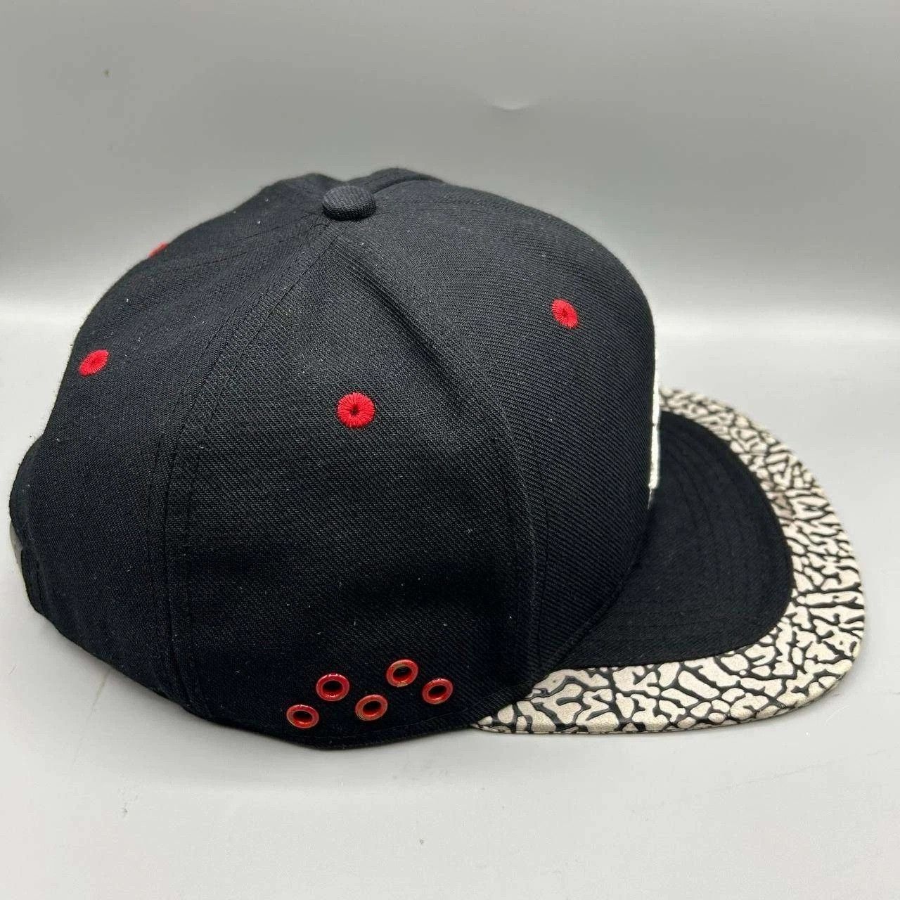 Jordan Brand Air Jordan Hat Men Cement Elephant Embroidered Strap Back Size ONE SIZE - 6 Thumbnail