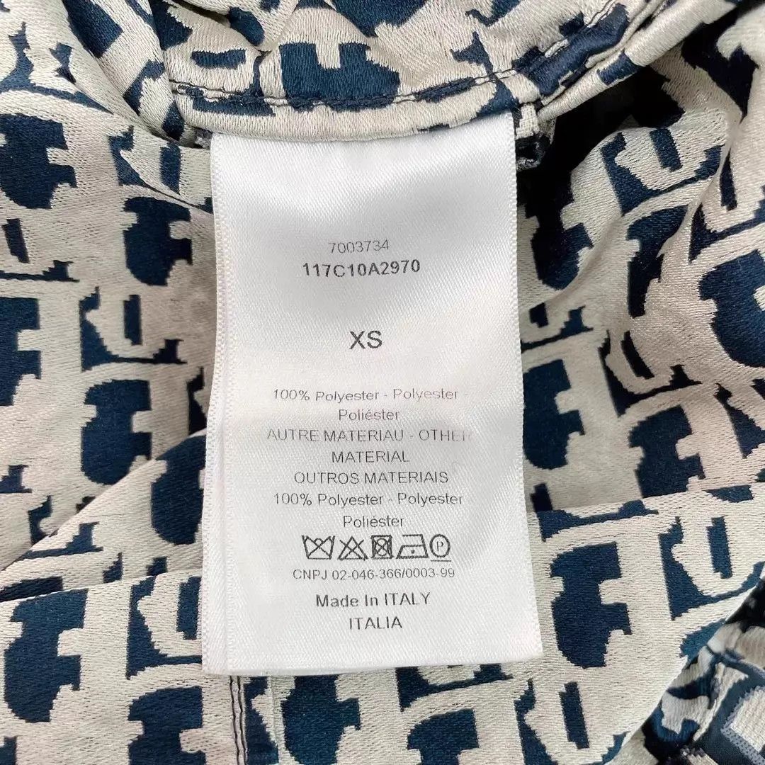 Dior Christian Dior Oblique Print Shell Jacket XS Size XS / US 0-2 / IT 36-38 - 8 Thumbnail