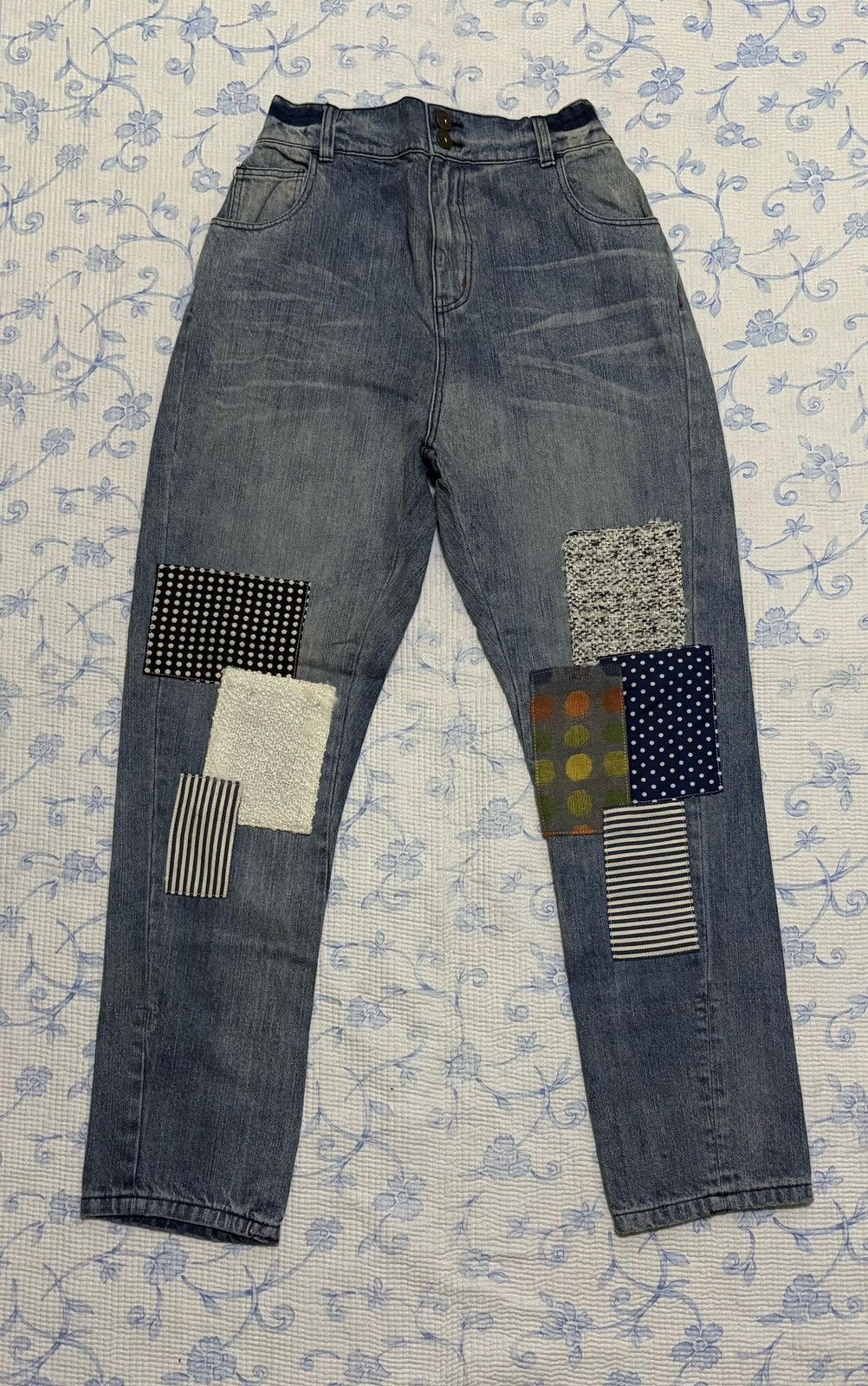 Other SomaribPatch Work Denim Pant Boro Style inspired kapital Size US 28 / EU 44 - 2 Thumbnail