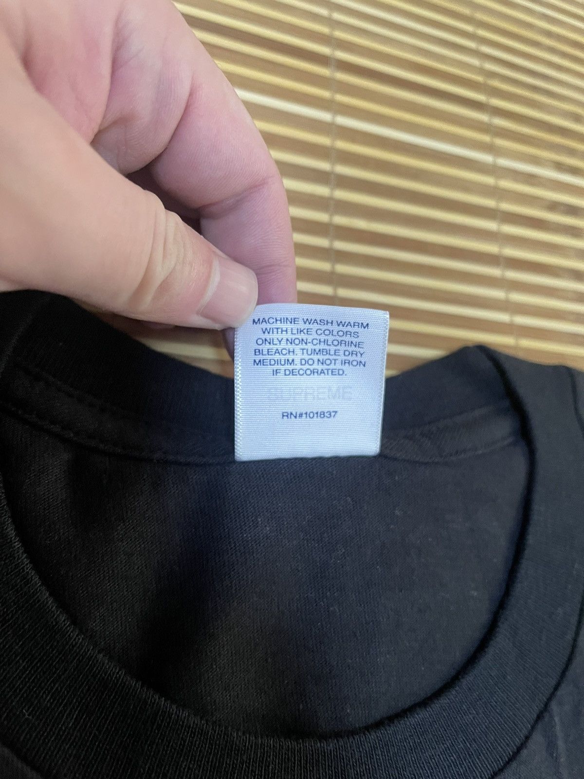 Supreme Supreme Madonna & child tee black Size US L / EU 52-54 / 3 - 5 Thumbnail