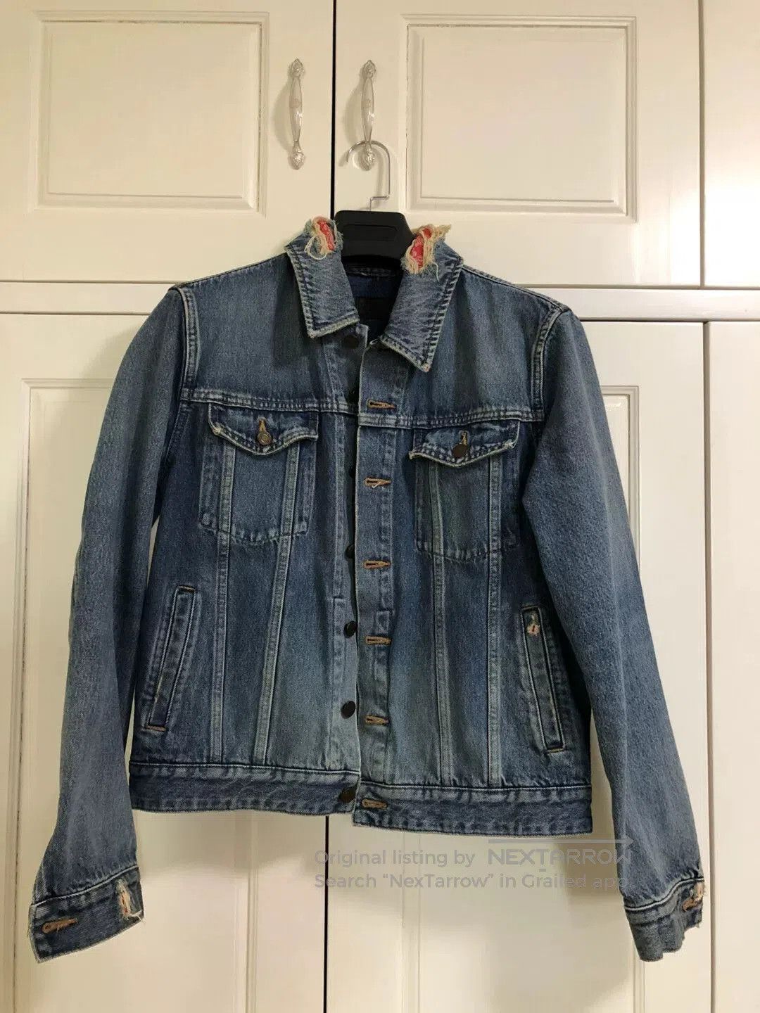 Saint Laurent Paris Saint Laurent Blue Denim Jacket. Size US M / EU 48-50 / 2 - 1 Thumbnail