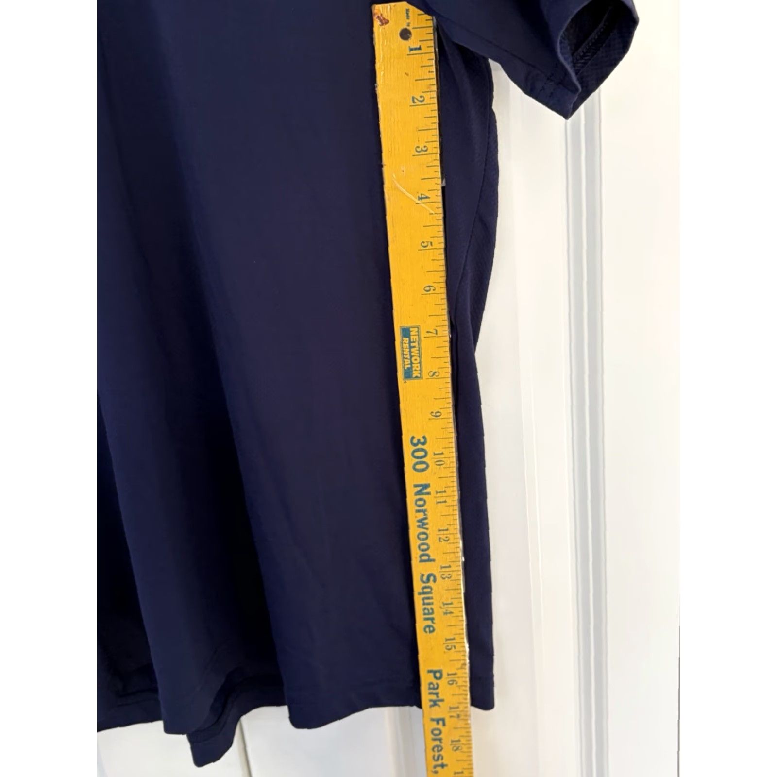 Under Armour Mens Under Armour Golf Polo Notre Dame Blue M Medium Size US M / EU 48-50 / 2 - 4 Thumbnail