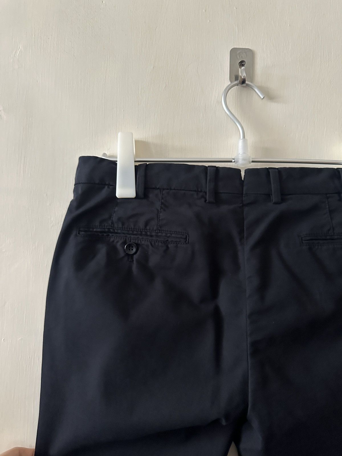 Loro Piana Loro Piana slim fit cotton-blend trousers in navy Size US 32 / EU 48 - 4 Thumbnail