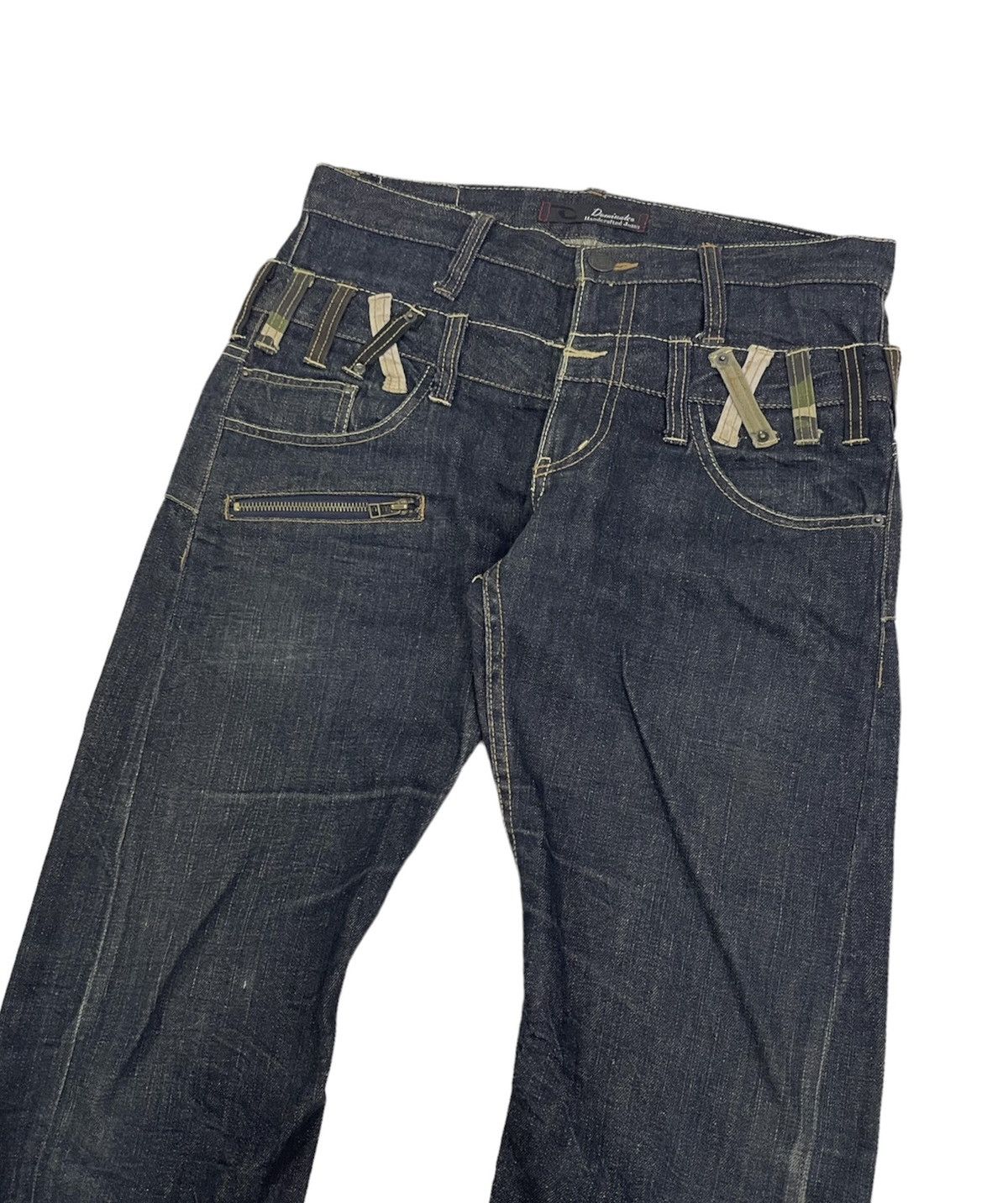 PPFM Dominate Handcrafted Japan Double Waist Jeans Size US 32 / EU 48 - 3 Thumbnail