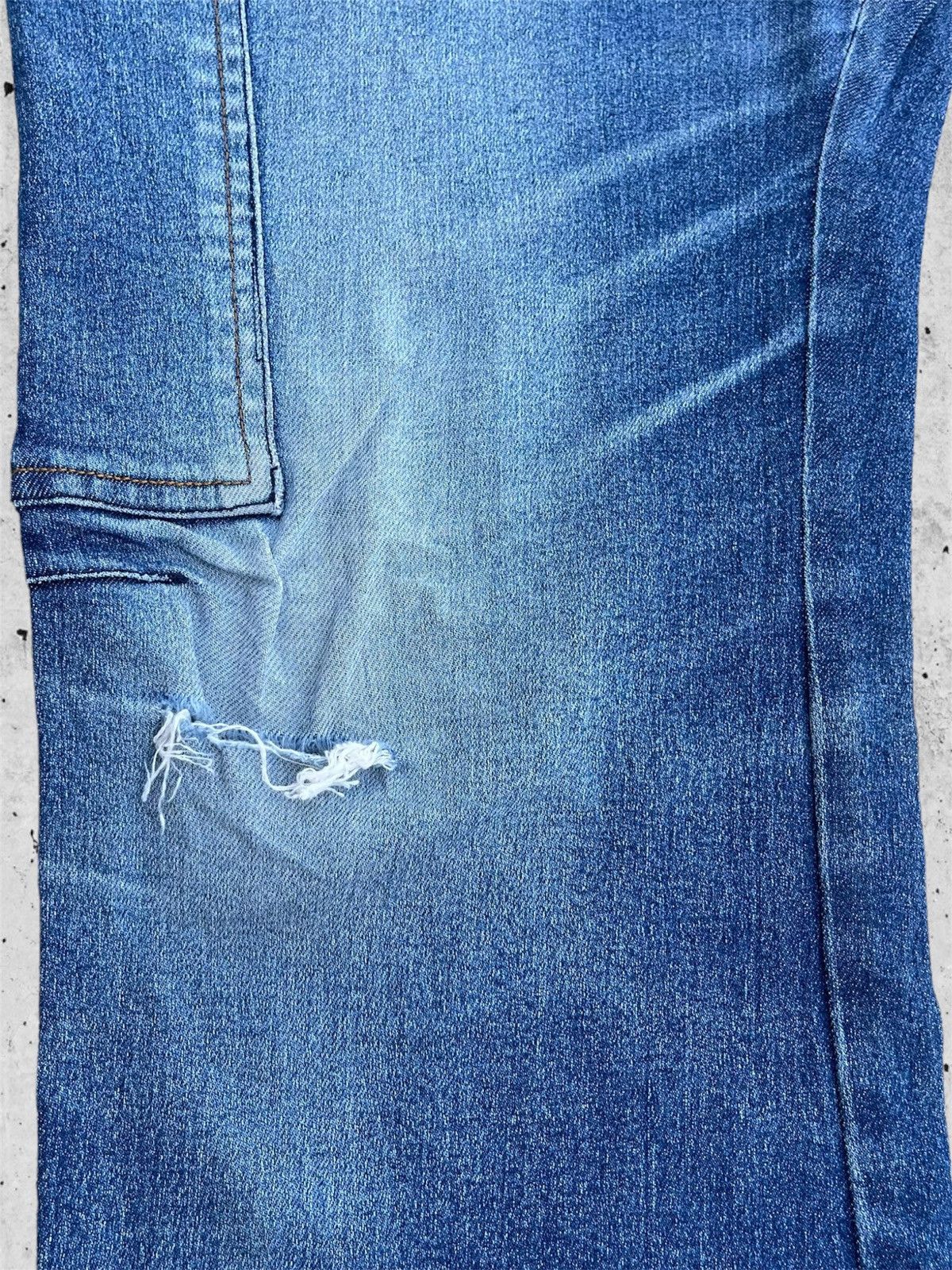 Japanese Brand 🔥 Taro & Hanako Japanese Distressed Denim W33🔥 Size US 33 - 9 Thumbnail