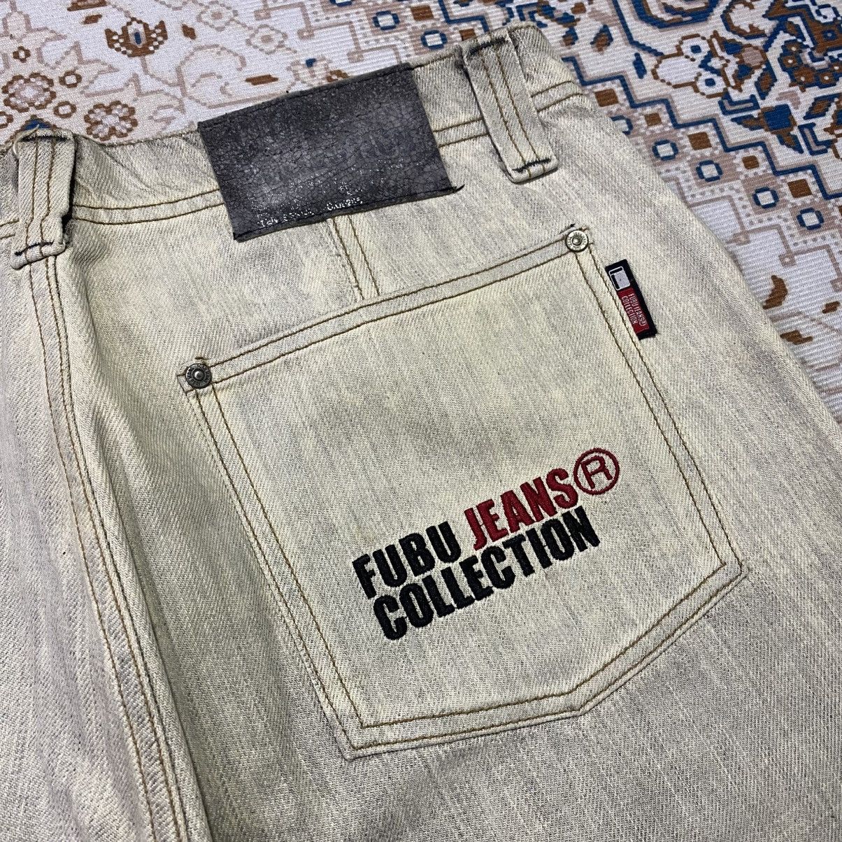 Fubu × Vintage 2000S Y2K FUBU GRADIENT DYED JEANS PANTS Size US 34 / EU 50 - 8 Thumbnail