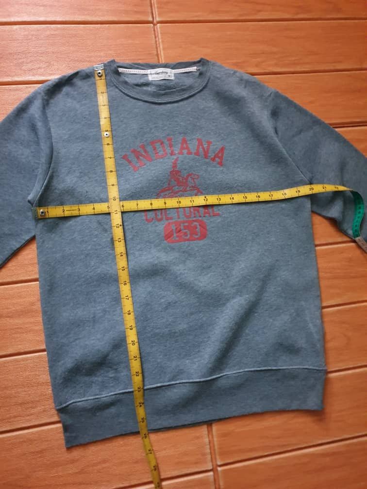 Japanese Brand Gembony indiana cultural grey colour sweatshirt Size US M / EU 48-50 / 2 - 5 Thumbnail