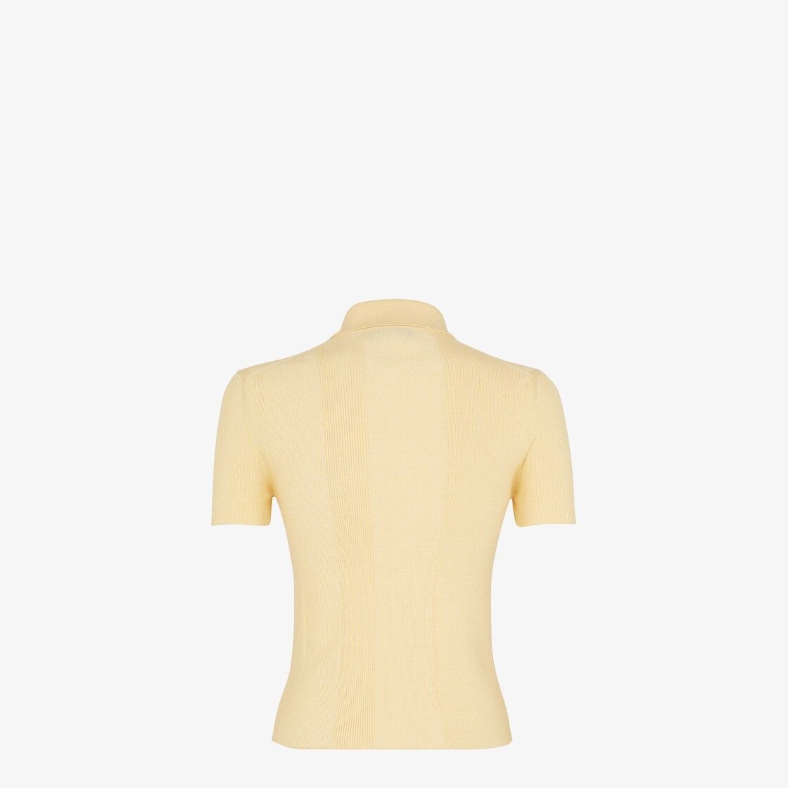 Fendi o1s1wg110925 Polo Shirt in Beige Size M / US 6-8 / IT 42-44 - 2 Thumbnail