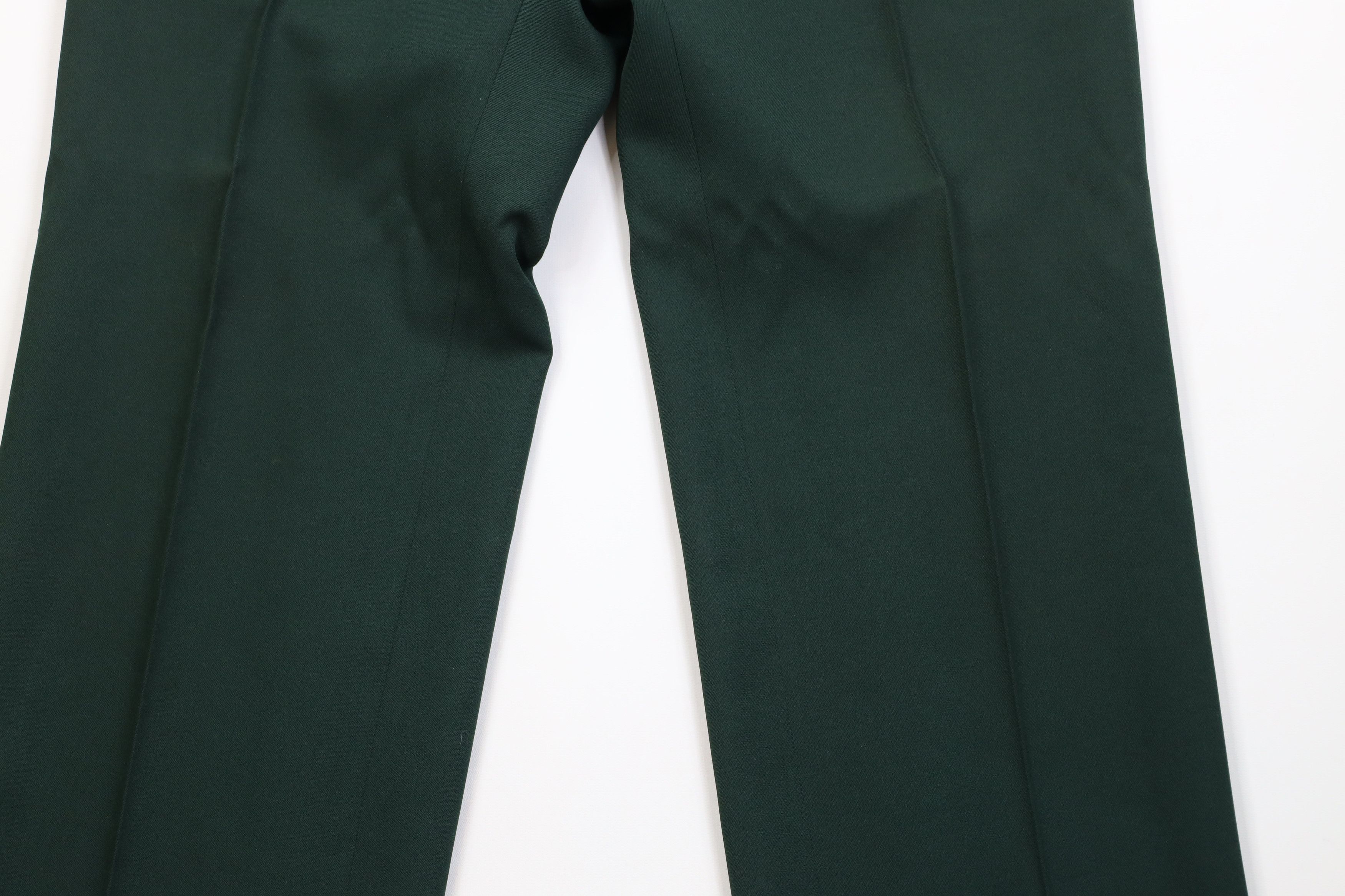 Vintage Vintage 70s Streetwear Bell Bottoms Chino Pants Green USA Size US 34 / EU 50 - 4 Thumbnail