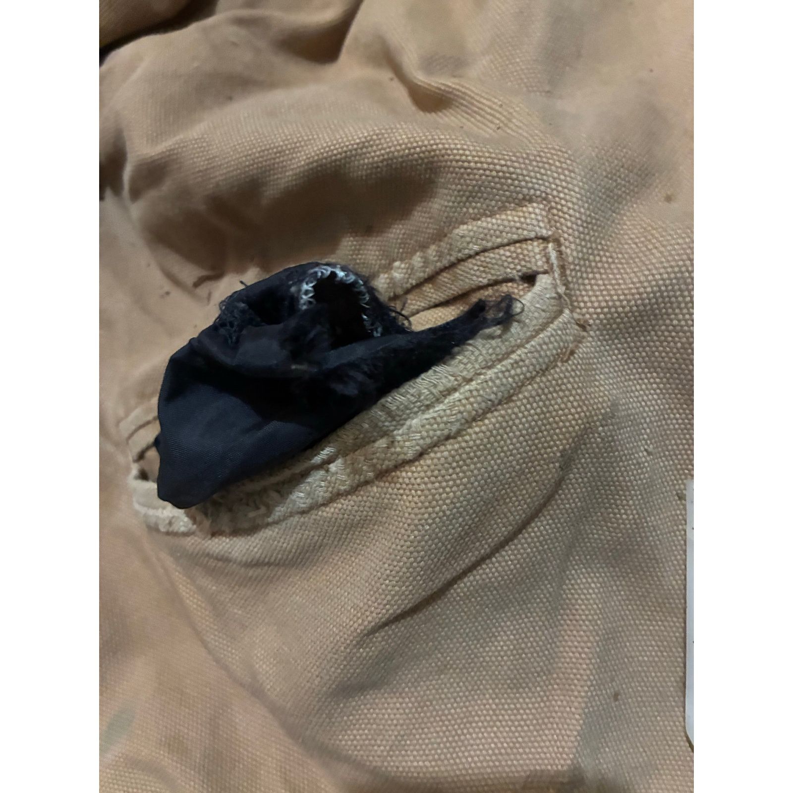 Other Vintage Tri-Mountain Tan Canvas Work Jacket XL Bangladesh Size US XL / EU 56 / 4 - 8 Thumbnail