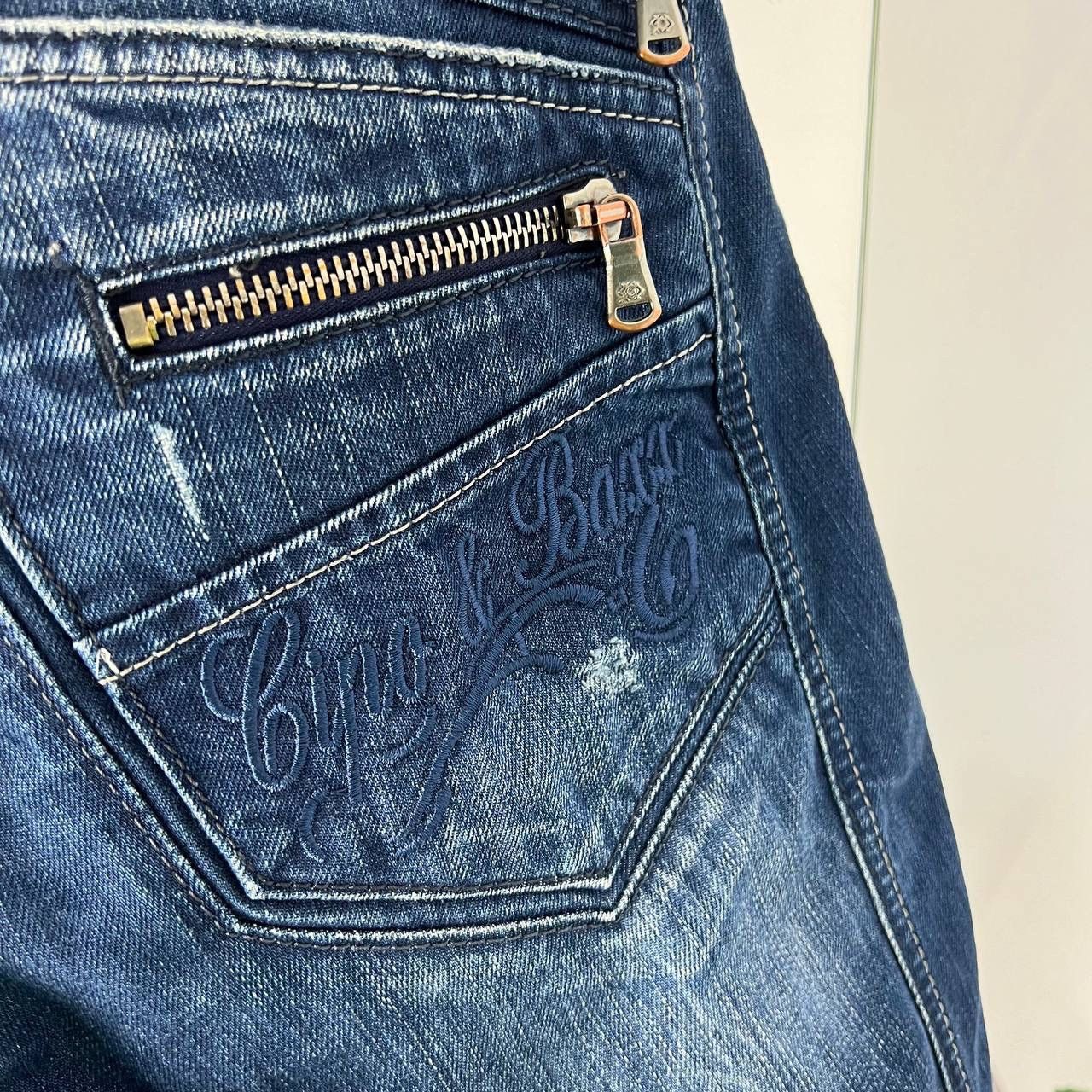 Japanese Brand Japanese Cipo & Baxx Multipocket Denim Jeans Streetwear Size US 36 / EU 52 - 7 Thumbnail