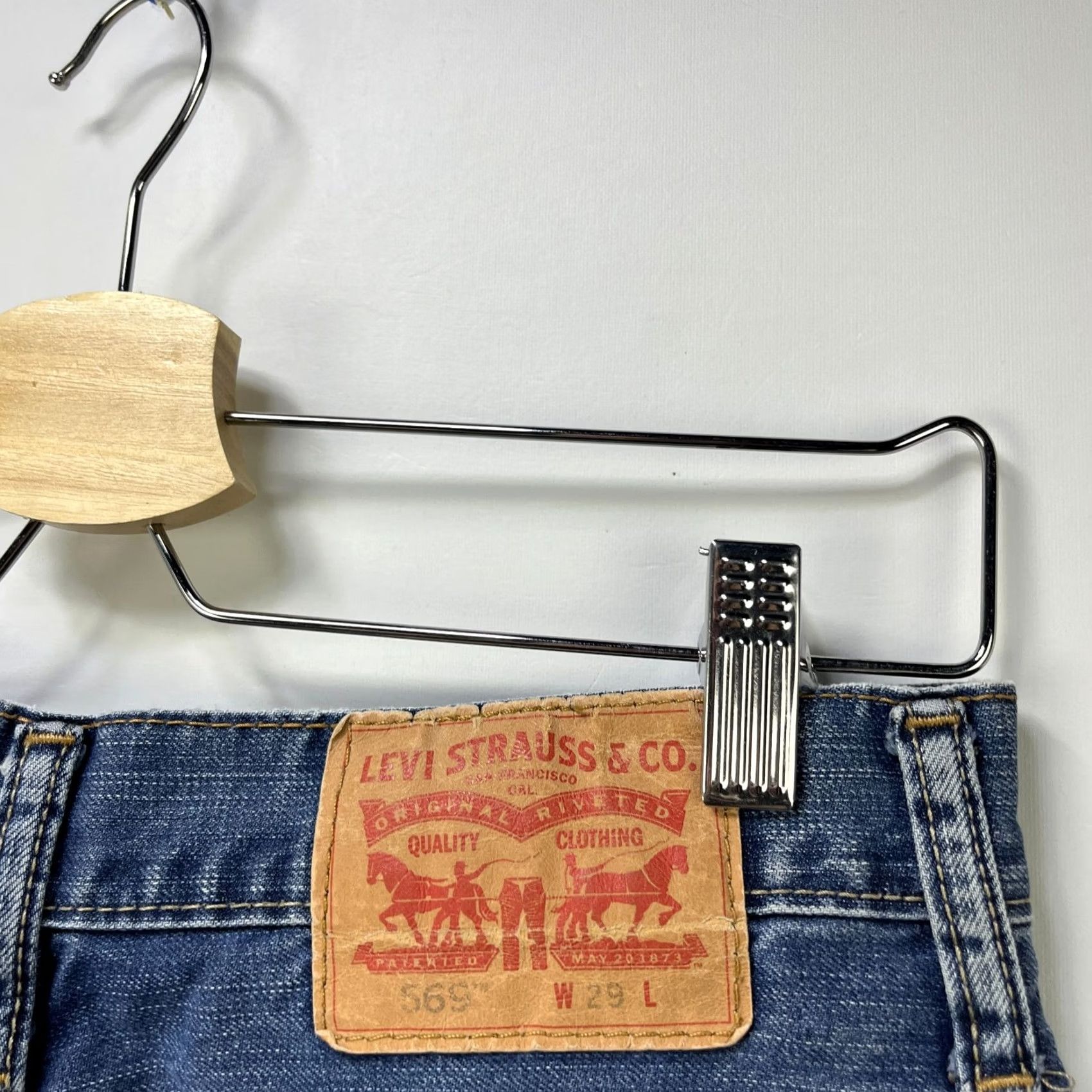 Levi's Levis 569 Jean Shorts 29 Jorts Vintage Size US 29 - 4 Thumbnail