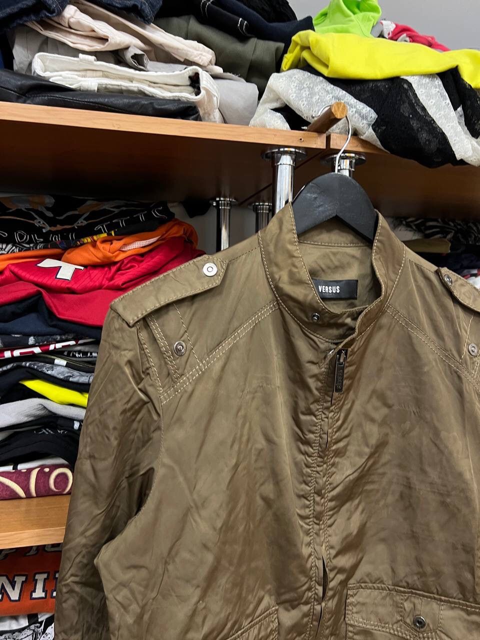 Versace × Versus Vintage Versace Versus Lightweight Y2K Jacket Size US M / EU 48-50 / 2 - 2 Thumbnail