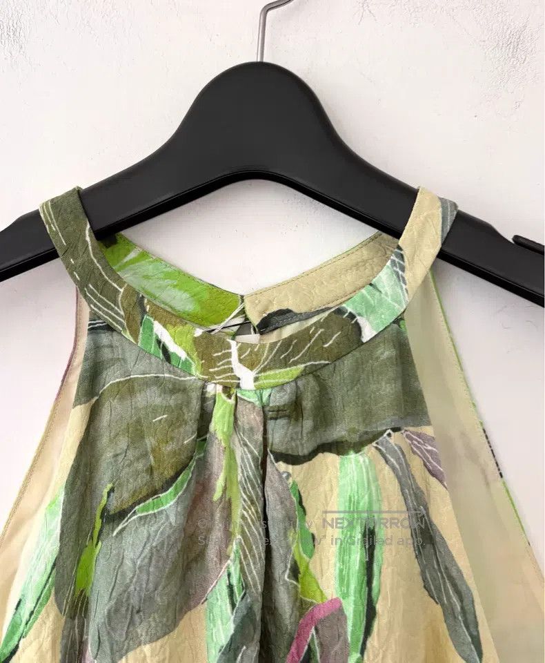 Dries Van Noten Dries Van Noten SIZE:36 Printed Wide-leg Jumpsuit Size S / US 4 / IT 40 - 3 Thumbnail