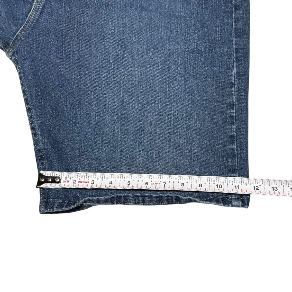 Wrangler Y2K Wrangler Dark Wash Relaxed Fit Jean Shorts Men's 39 Size US 39 - 8 Thumbnail