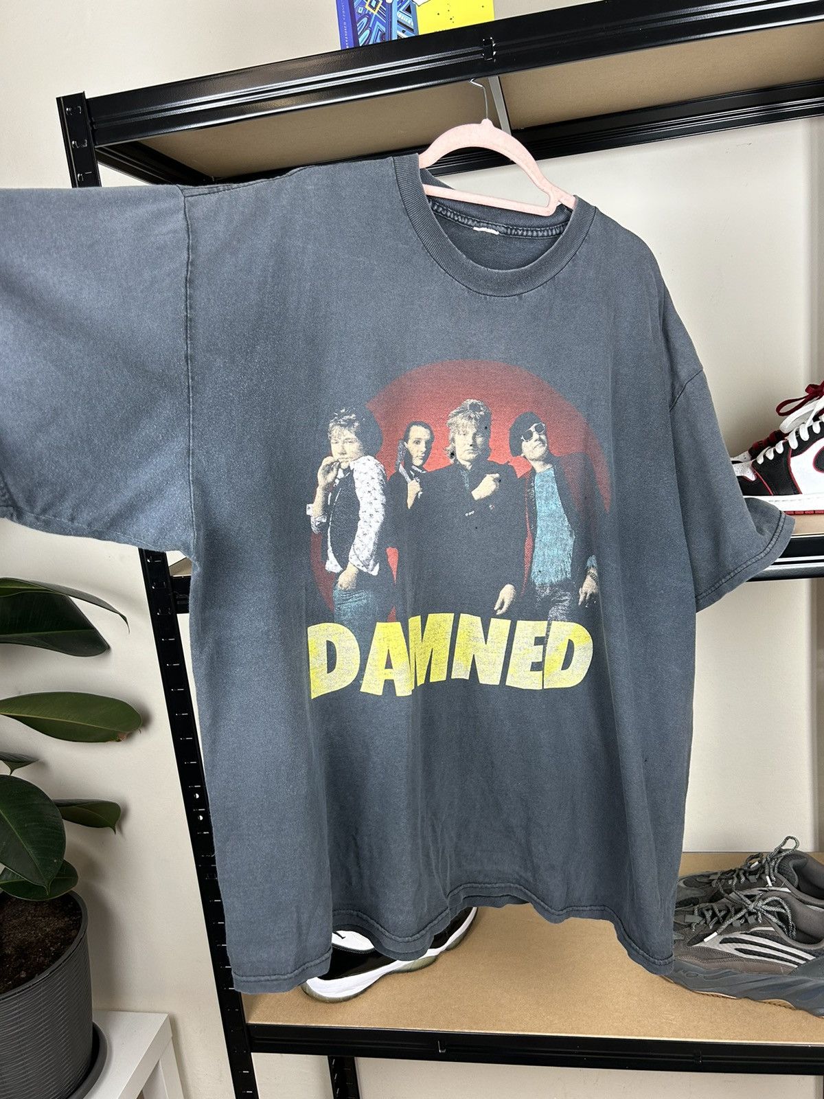 Band Tees × Vintage The Damned 2000s Logo Punk Rock Band Long Sleeve T Shirt Size US XL / EU 56 / 4 - 2 Thumbnail