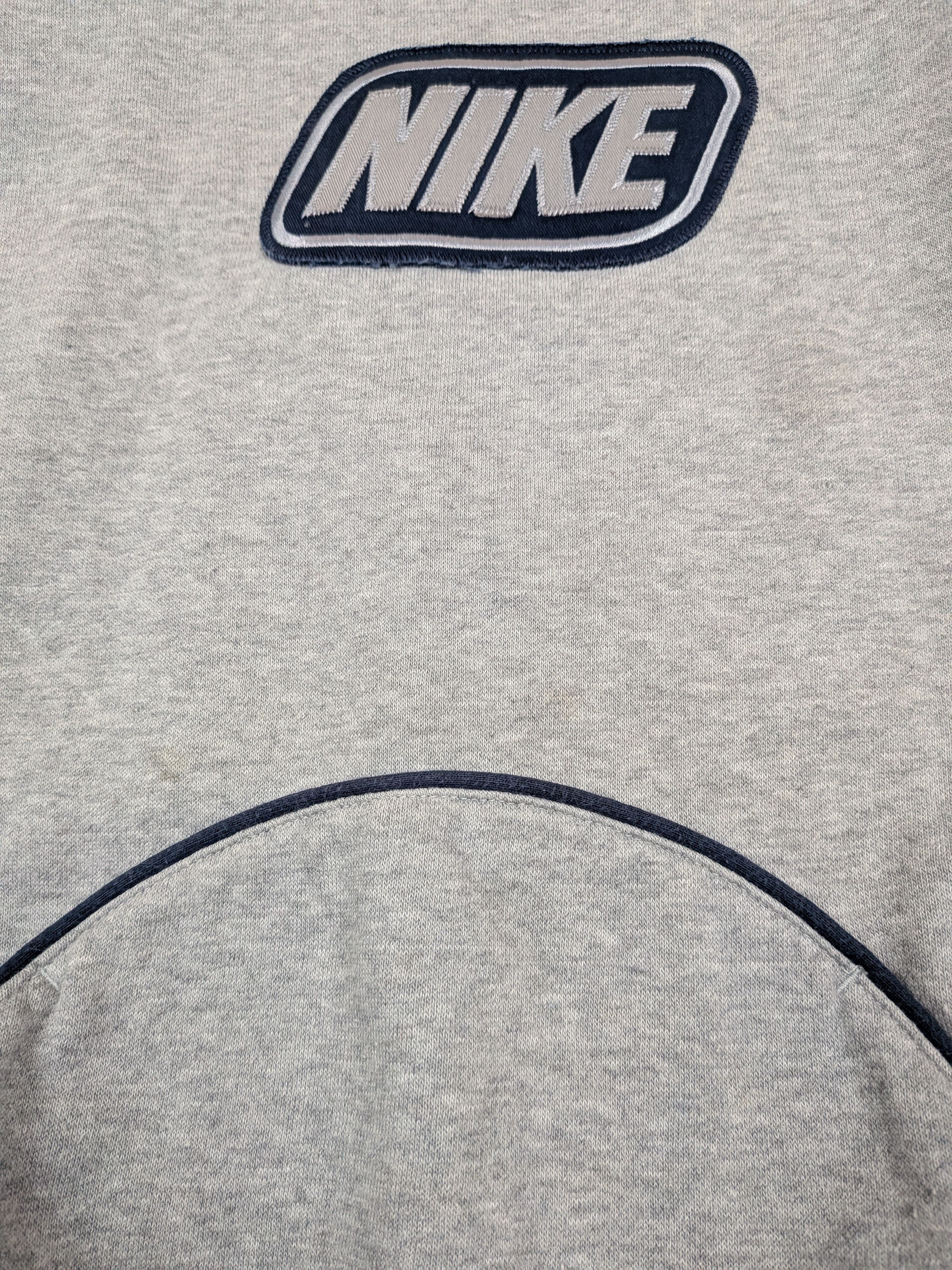 Nike Nike Rare Vintage Y2K Grey Hoodie Big Spellout Size XS/S Size US XS / EU 42 / 0 - 13 Thumbnail