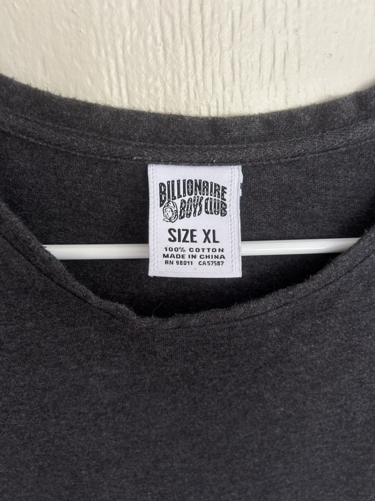Billionaire Boys Club Billionaire Boys Club Bottom Logo Spell Out T-shirt Size US XL / EU 56 / 4 - 4 Thumbnail