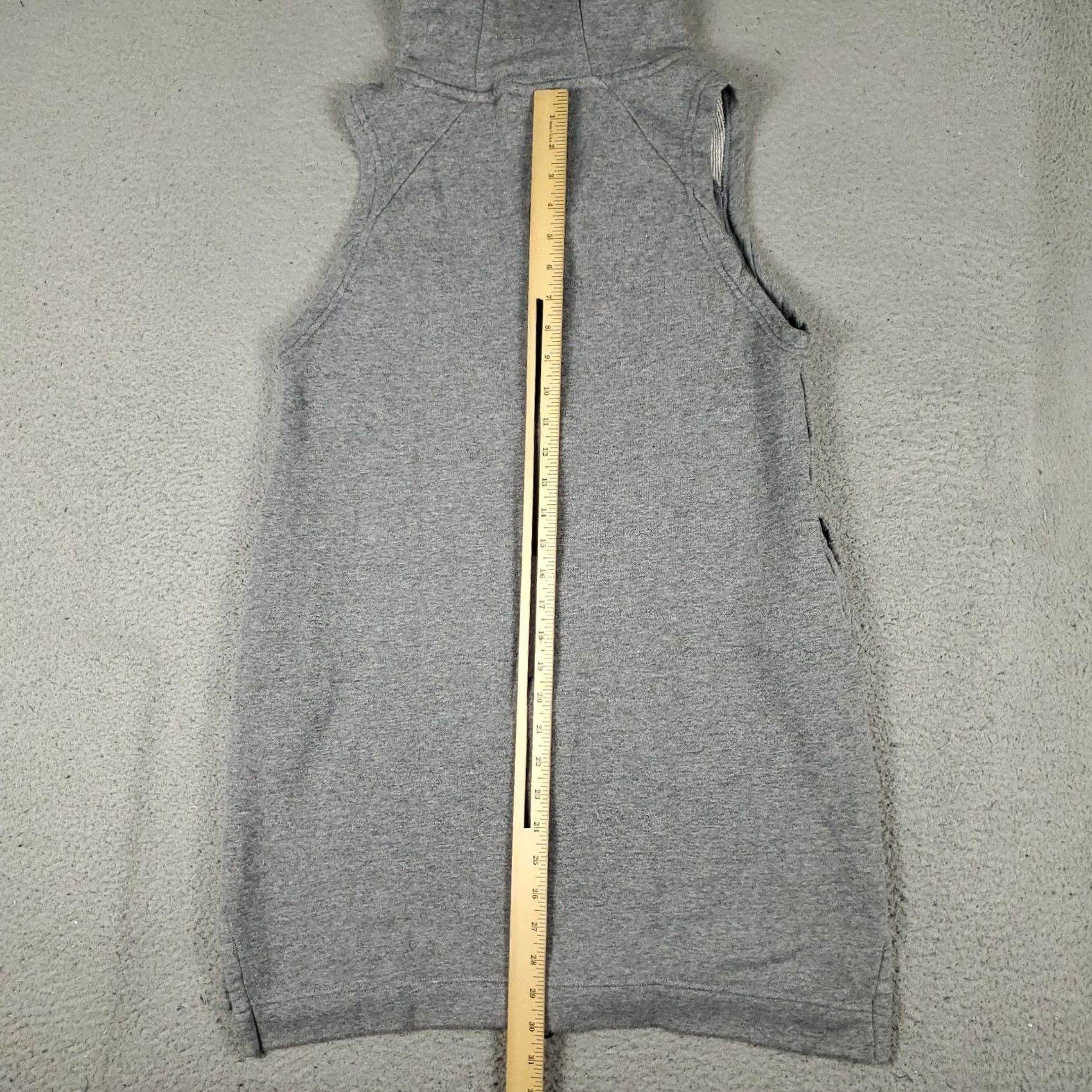 Nike Nike Hoodie Mens M Gray Full Zip Sleeveless Crew Neck Cable Knit Size US M / EU 48-50 / 2 - 4 Thumbnail