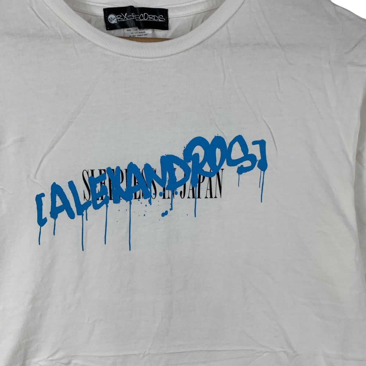 Vintage ALEXANDROS RX RECORDS Sleepless In Japan Tour Tee Shirt Size US L / EU 52-54 / 3 - 4 Thumbnail