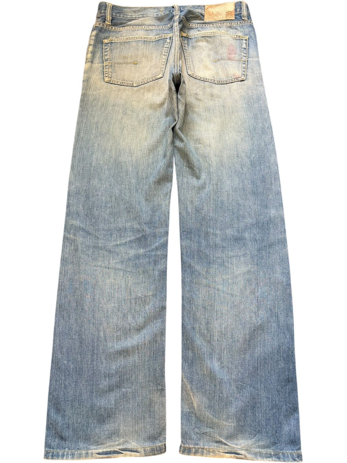 Energie Vintage Italy Energie Mud Wash Distress Loose Jeans Size US 30 / EU 46 - 2 Thumbnail