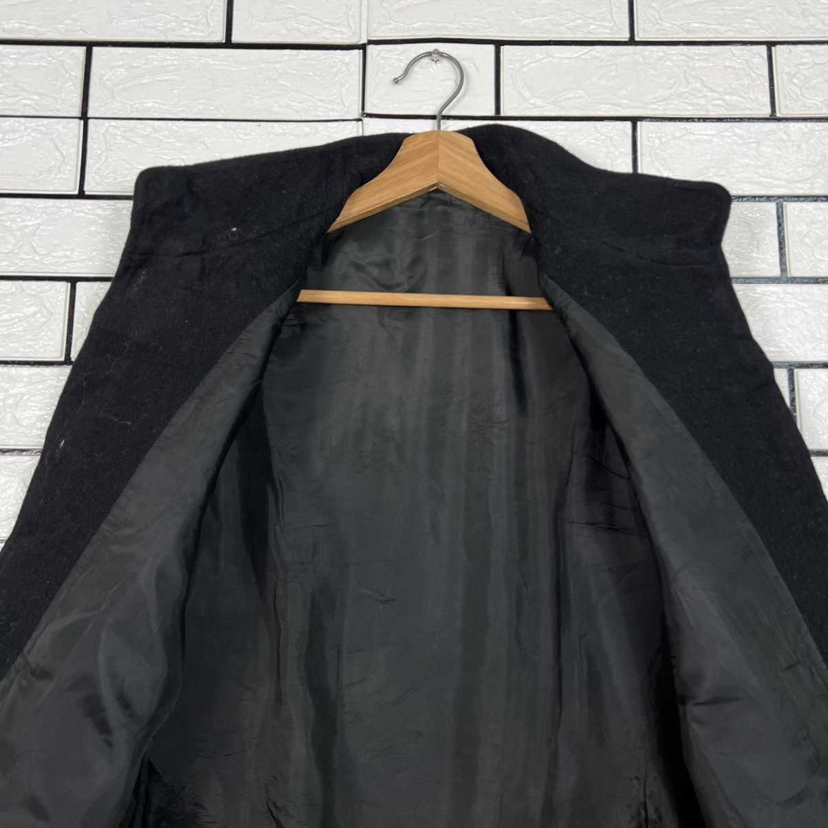 Donna Morgan Vintage 90's DONNA M. Wool Blend Classic Jacket #4163-C190 Size M / US 6-8 / IT 42-44 - 13 Thumbnail