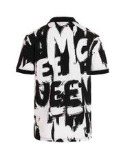 Alexander McQueen o1y1024 Polo Shirt In Black Size US XXS / EU 40 - 2 Thumbnail
