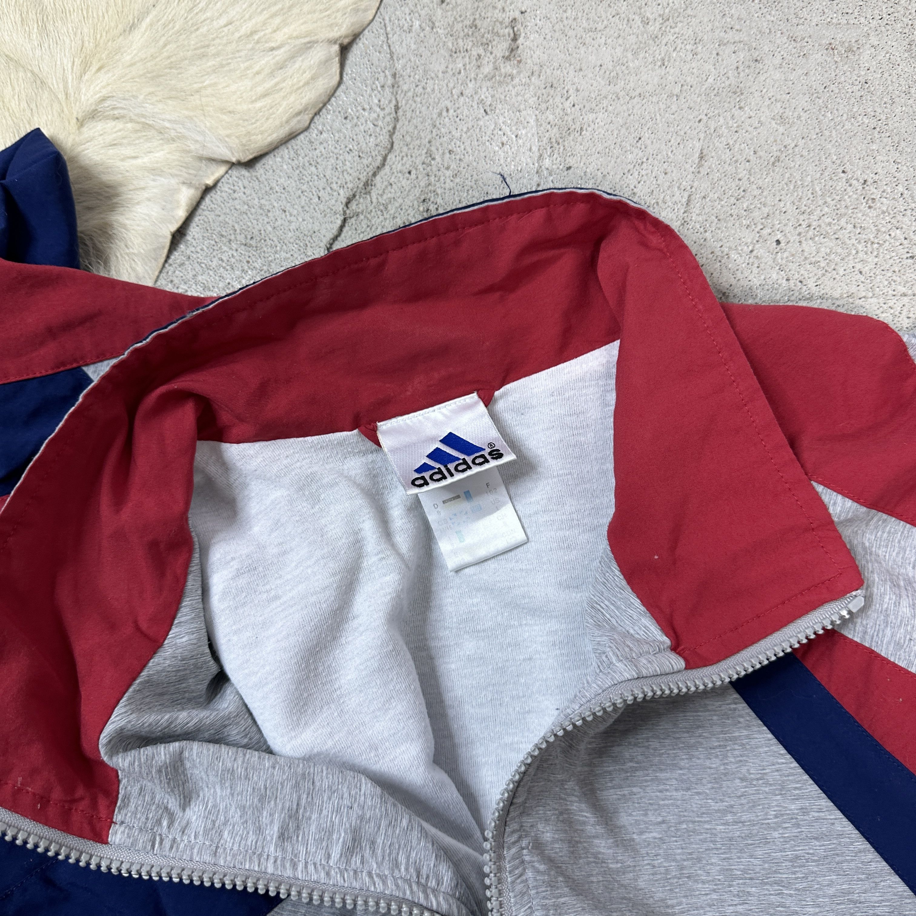 Adidas × Vintage Vintage Adidas Windbreaker Jacket Size US L / EU 52-54 / 3 - 4 Thumbnail