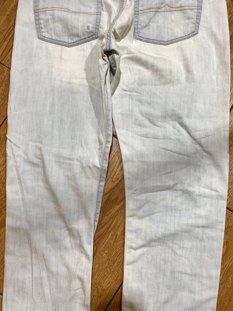 Polo Ralph Lauren Vintage Polo Ralph Lauren Faded Blue Straight Leg Jeans Size US 30 / EU 46 - 17 Thumbnail
