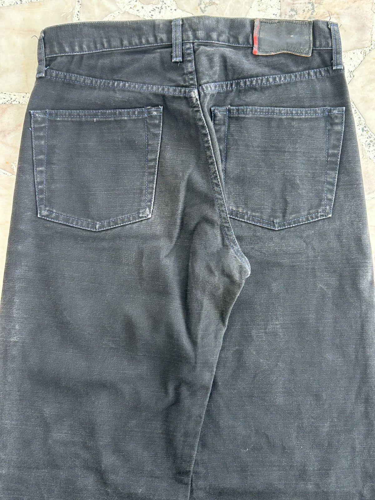 Neighborhood Neighborhood Crazy Punk Black Ripped Denim Size US 30 / EU 46 - 8 Thumbnail
