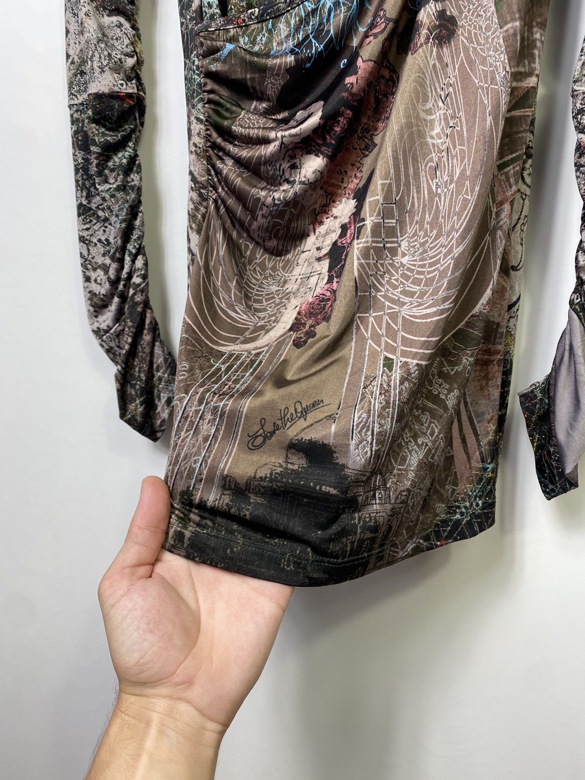 Japanese Brand Save The Queen Dress Jaen Paul Gaultier Style Y2K Size M / US 6-8 / IT 42-44 - 7 Thumbnail