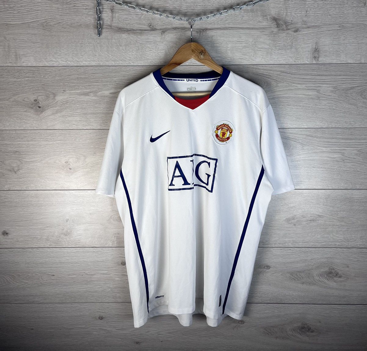 Nike Vintage men soccer jersey Nike Fc Manchester United size 2xl Size US XXL / EU 58 / 5 - 1 Thumbnail
