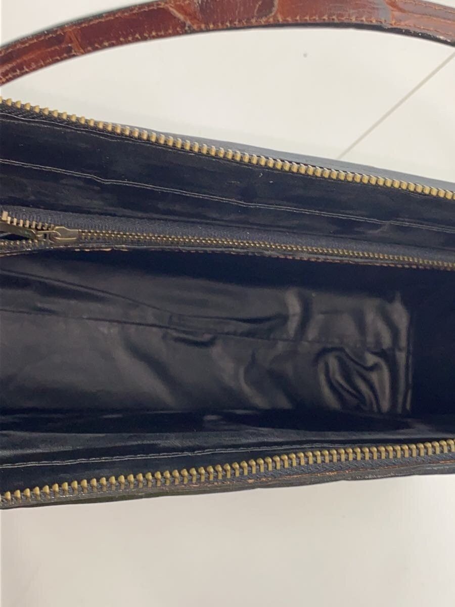 Jean Paul Gaultier Crocodile Embossed Leather Hand Bag Size ONE SIZE - 5 Thumbnail