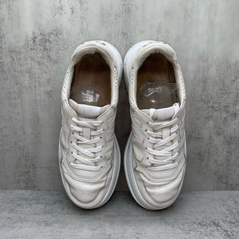 Gucci GUCCI White Cookie Sneakers Size 8-2505 Size US 8 / EU 41 - 5 Thumbnail