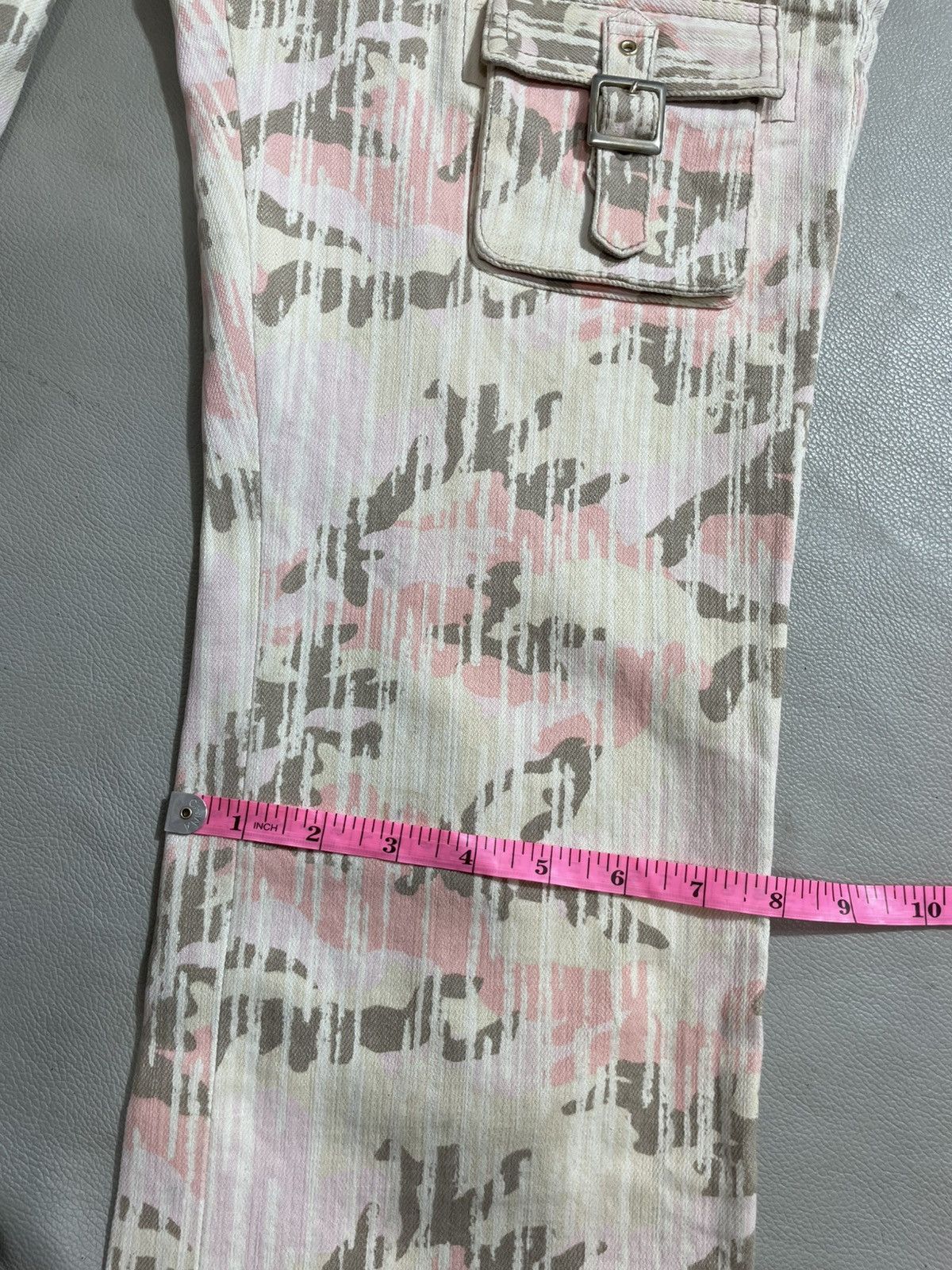 Japanese Brand Japan flared camo jeans pocket Size US 29 - 12 Thumbnail