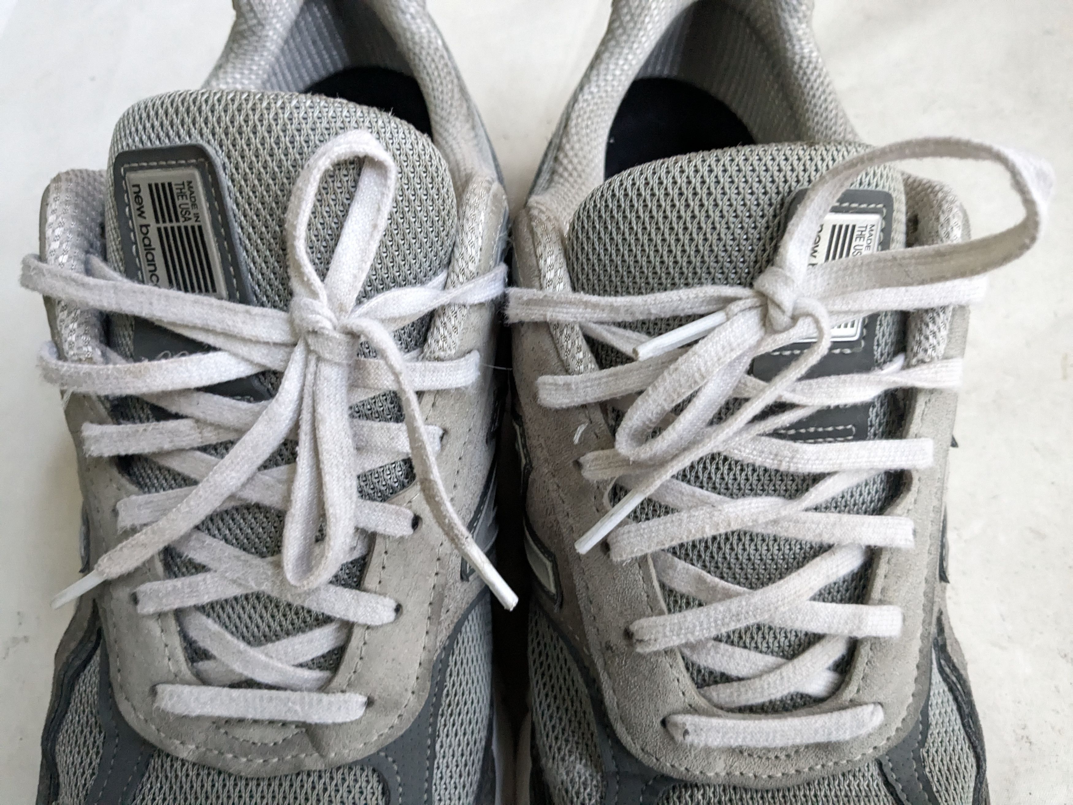 New Balance New Balance 990V4 12 D Gray Suede Castlerock M990GL4 Size US 12 / EU 45 - 6 Thumbnail