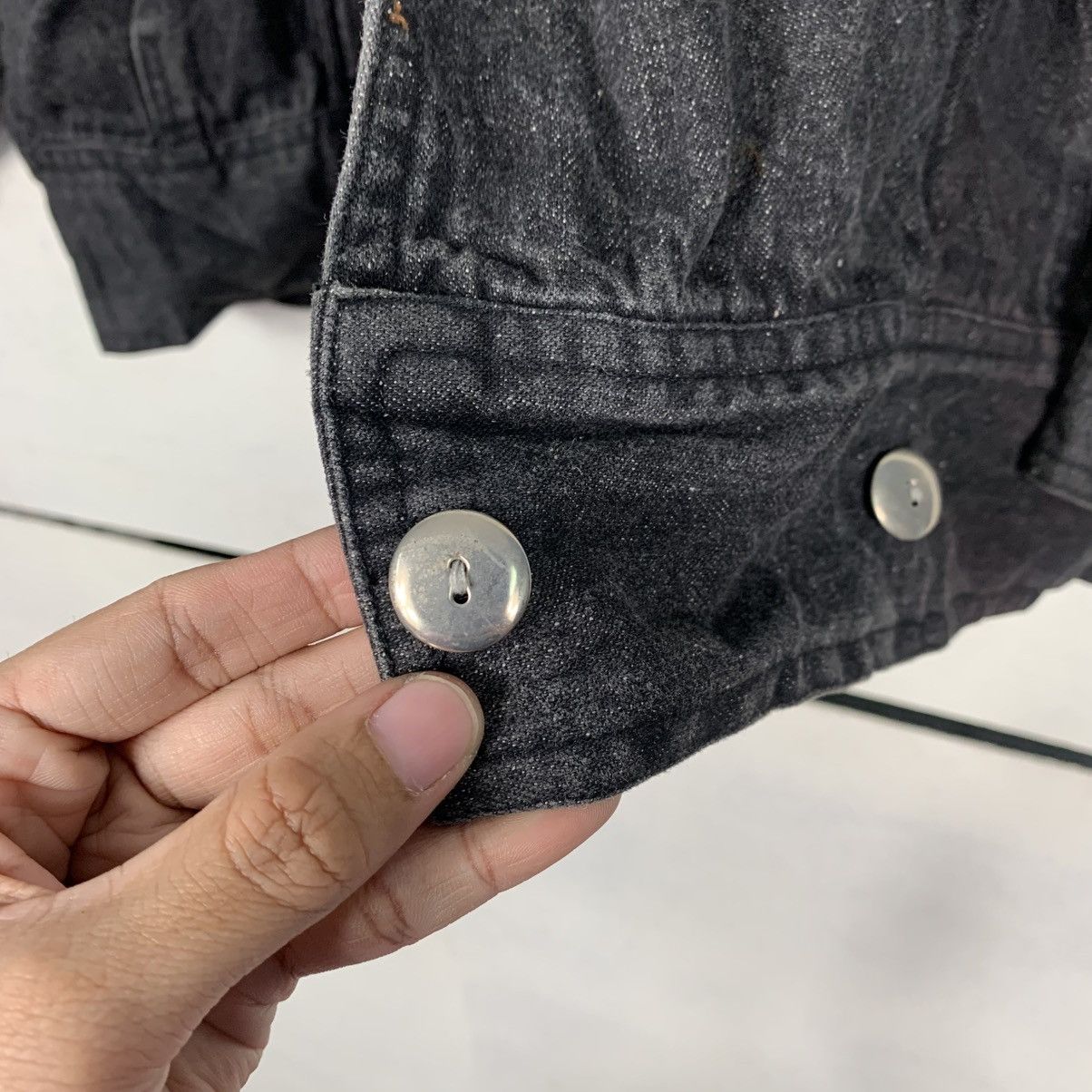 Japanese Brand Nice Design Japanese Brand Spica Gothic Denim Jacket Size M / US 6-8 / IT 42-44 - 14 Thumbnail