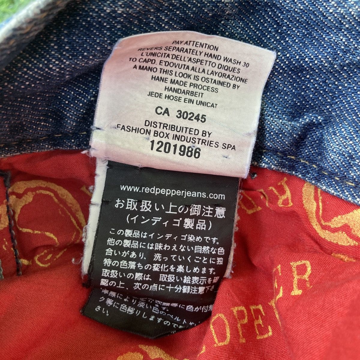 If Six Was Nine RED PEPPER FLARED BOOTCUT JEANS Size US 32 / EU 48 - 17 Thumbnail