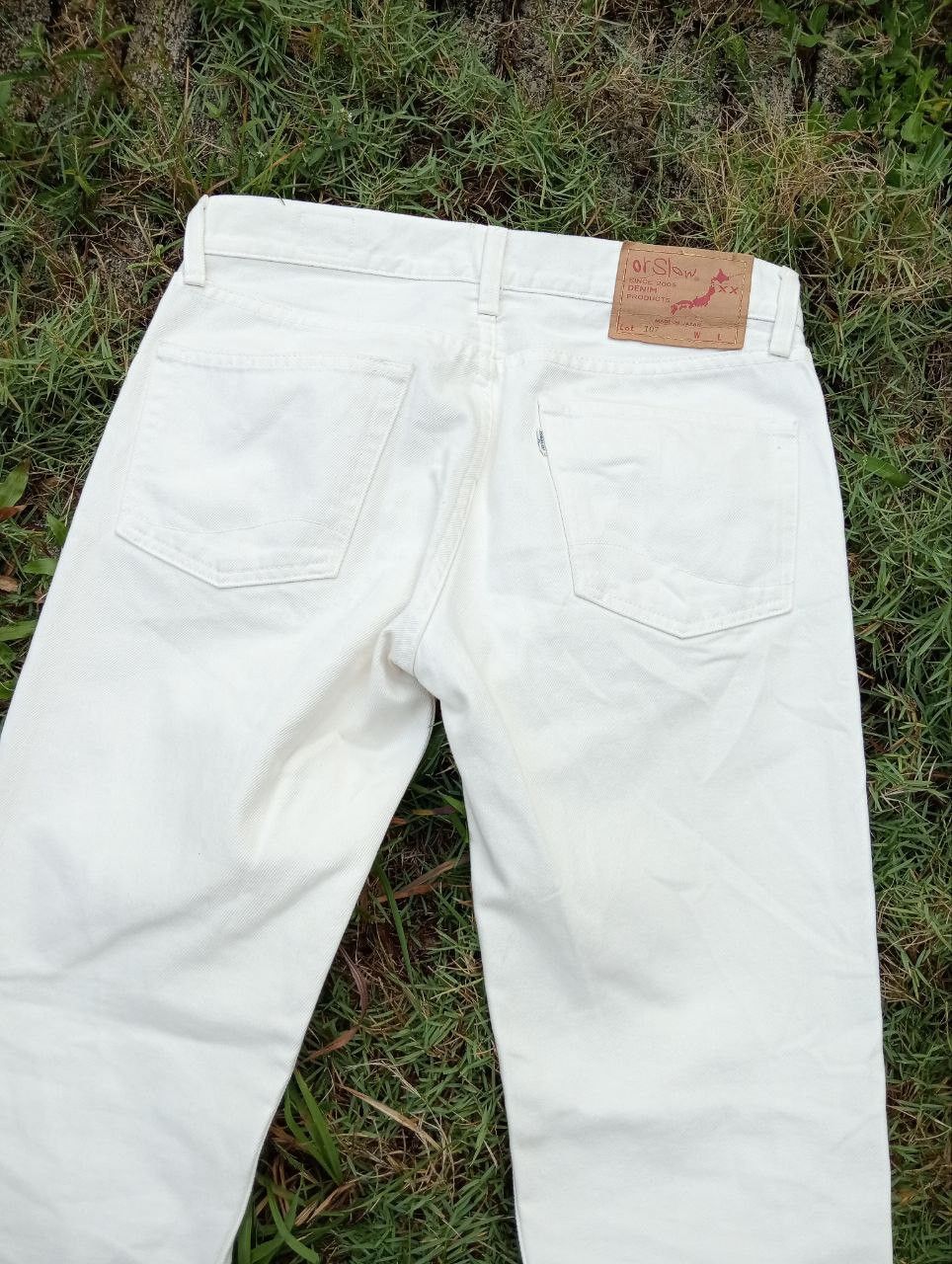 Orslow Vintage Orslow Japan Lot 107 White Jeans Size US 30 / EU 46 - 2 Thumbnail
