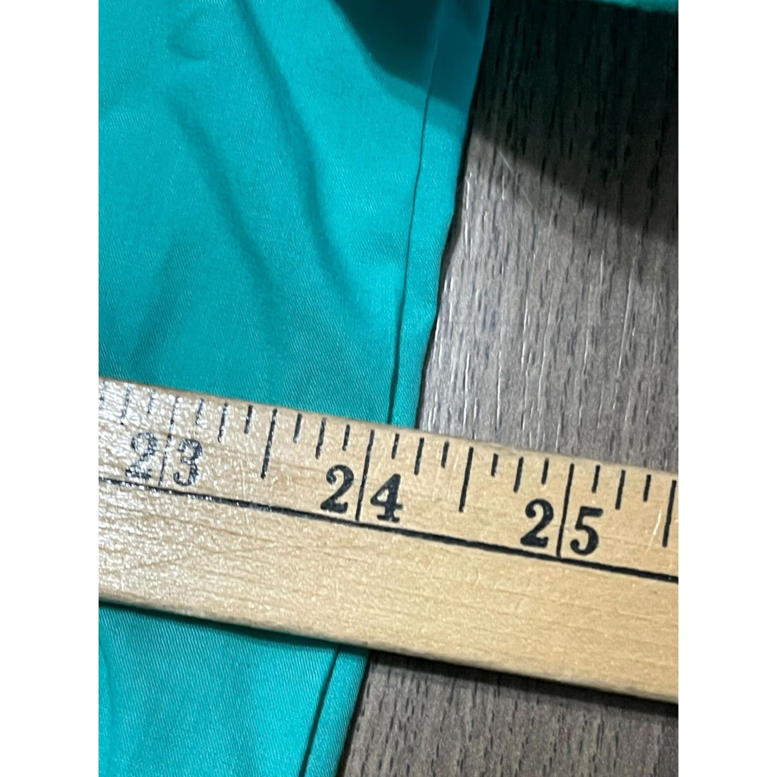 Vintage BocaBay Shirt Womens XX Teal Button Up Open Slit Sleeves Casual Modern Fall Spring Summer Size XXL / US 16-18 / IT 52-54 - 7 Thumbnail