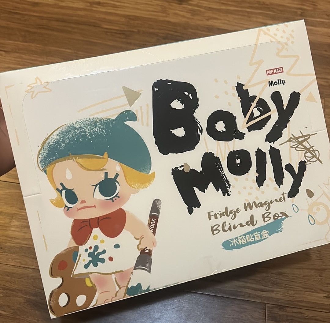 POP MART Pop Mart Baby Molly When I was Three Series-Fridge Magnet Size ONE SIZE - 3 Thumbnail