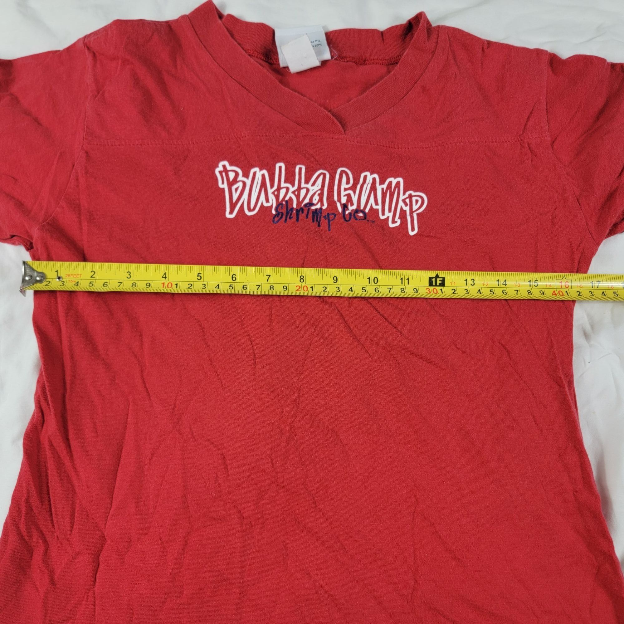 Vintage Vintage Bubba Gump Shrimp Co Adults Red T Shirt Large Work W Size L / US 10 / IT 46 - 5 Thumbnail