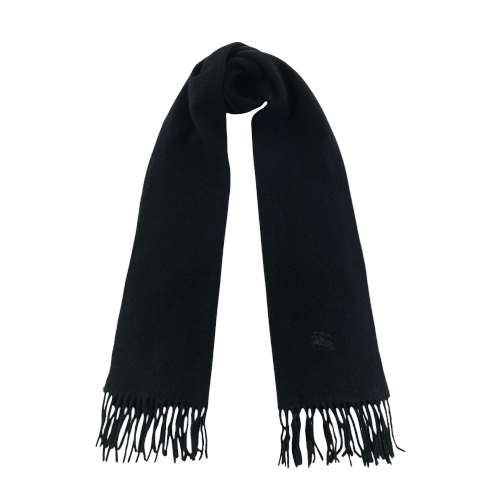 Burberry × Vintage Bueberry Scarf / Muffler / Neckwear - WW2811 Size ONE SIZE - 1 Thumbnail