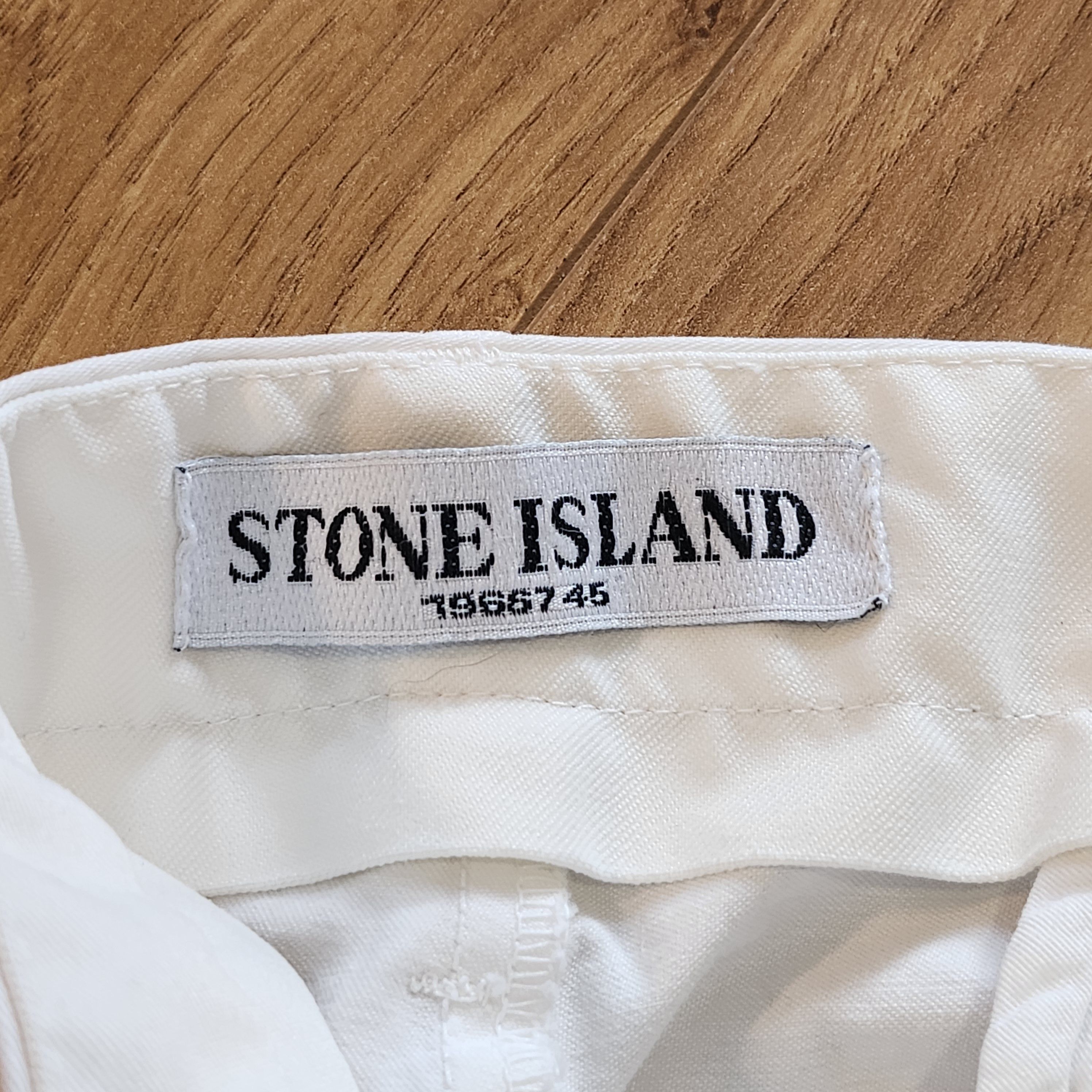 Stone Island SS10 Light White Pants Size US 33 - 5 Thumbnail