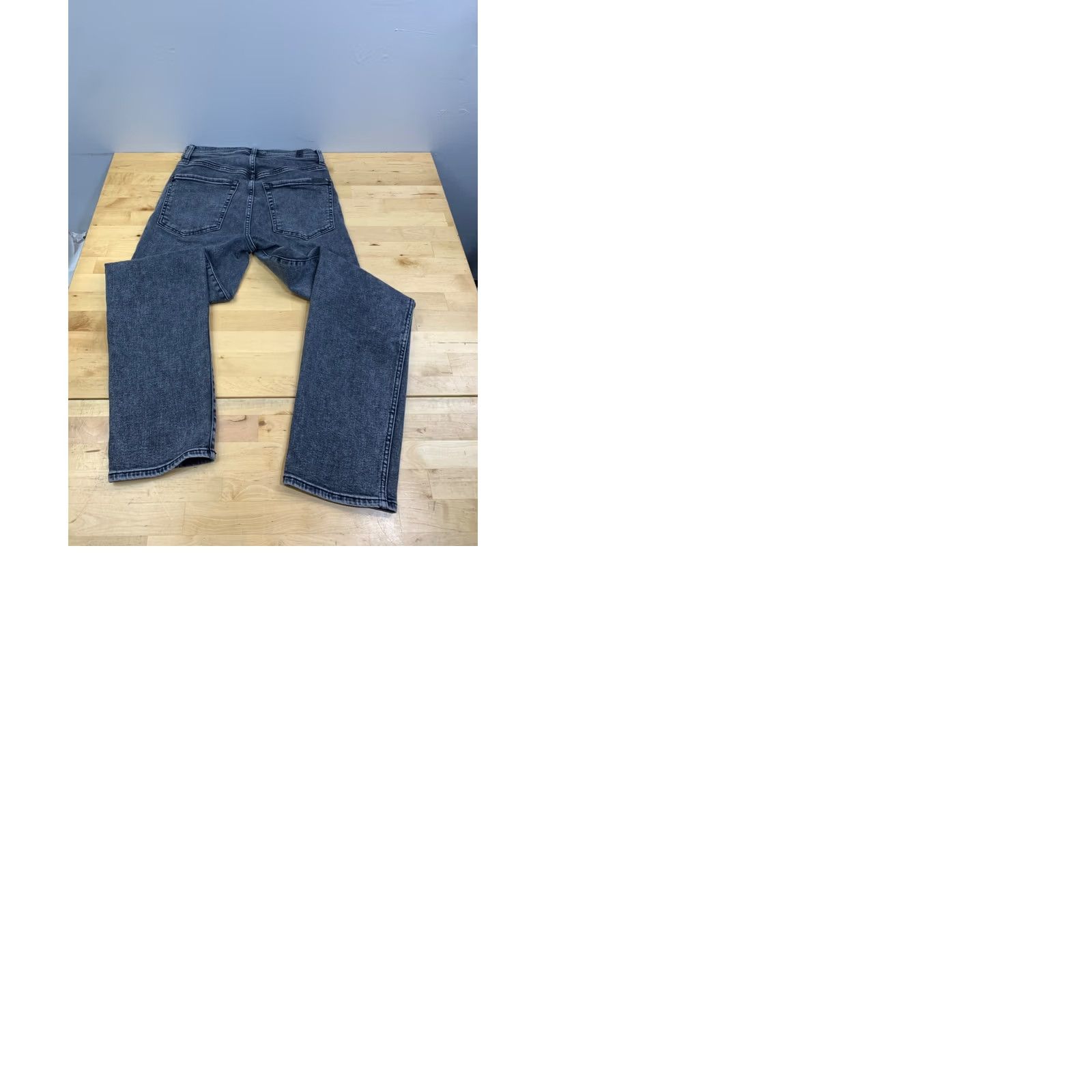 7 For All Mankind VINTAGE 7 For All Mankind Jeans Women 27 Charcoal Gray Denim 5-Pocket Straight Casual-Style Pants Mens? Size 27" / US 4 / IT 40 - 9 Thumbnail