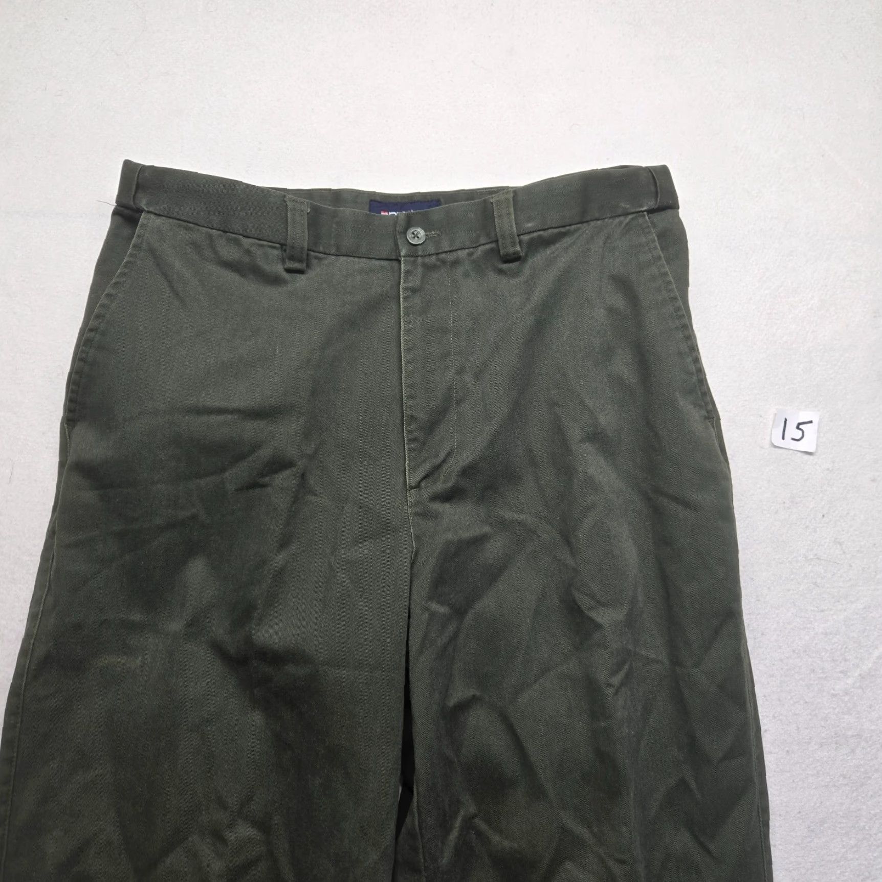 Vintage VINTAGE Puritan Dress Pants High Rise Gray Flat Front Casual Men 36 x 34 Pants Classic Straight Gray 36 Inseam 34 in Mens Fashion Pants Size US 36 / EU 52 - 2 Thumbnail