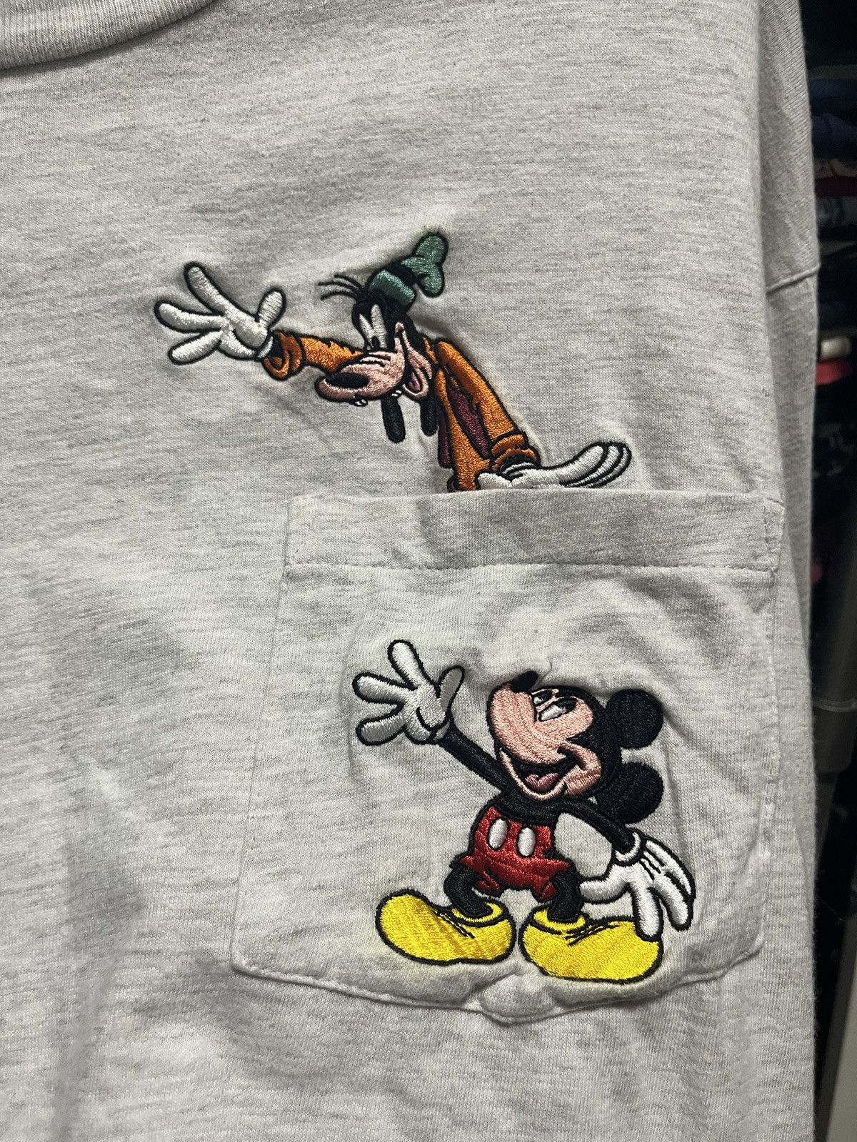 Disney Goofy & Mickey Mouse Disney Store Longsleeve Tee 90s Size US M / EU 48-50 / 2 - 2 Thumbnail