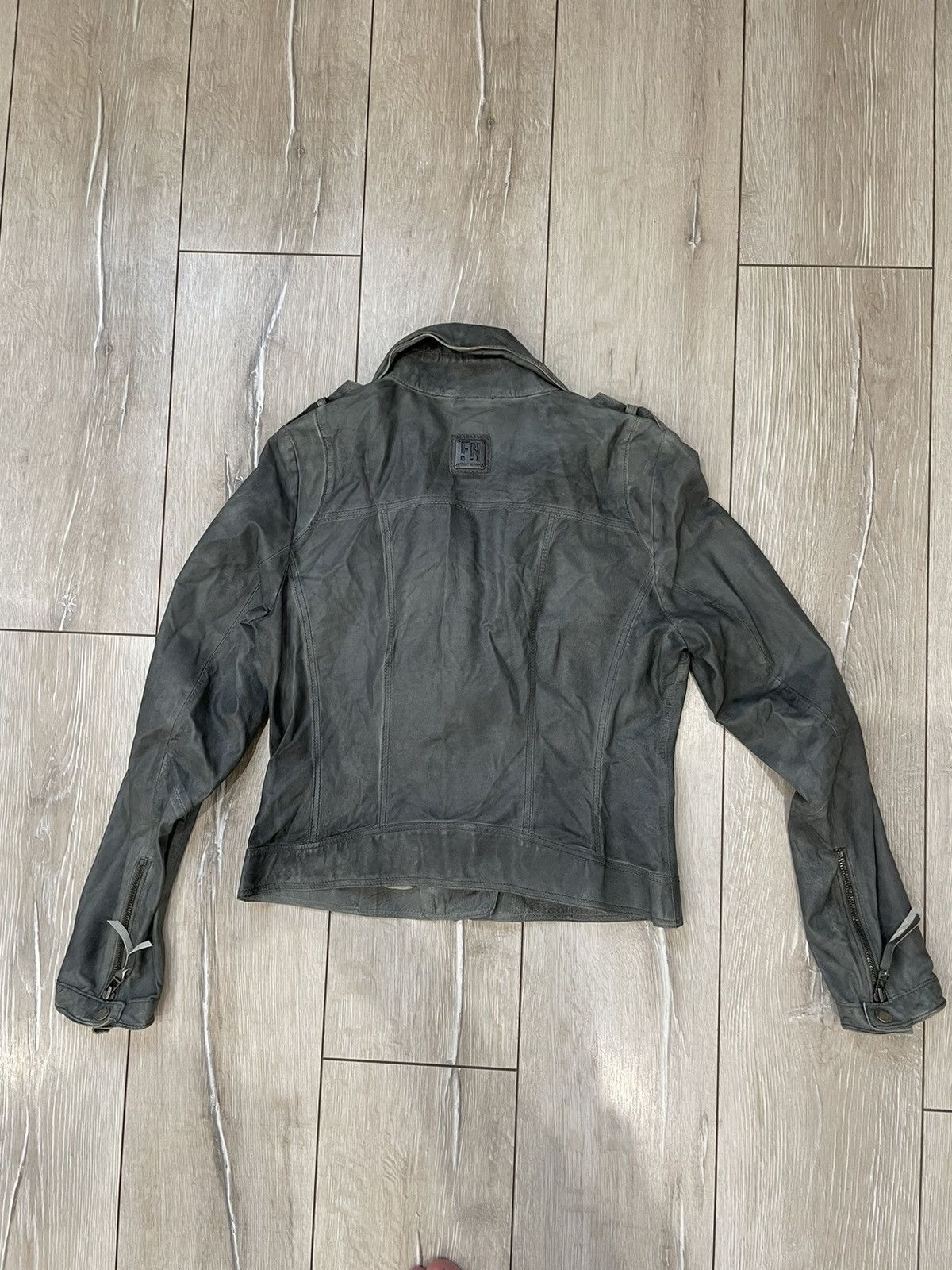 Designer × Japanese Brand Vintage Freaky Nations leather jacket woman's Size M / US 6-8 / IT 42-44 - 5 Thumbnail