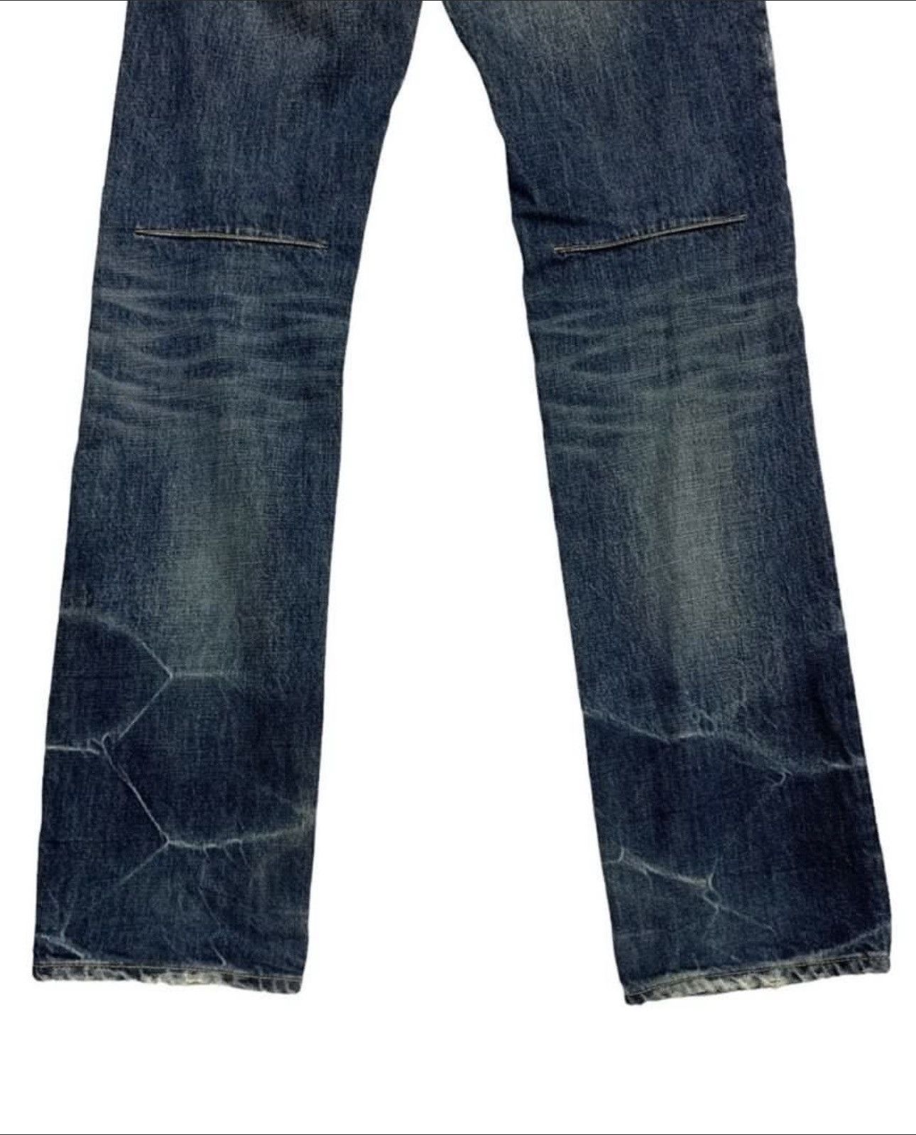 Number (N)ine NUMBER NINE N(N) DISTRESSED PATCHWORK DENIM W30 Size US 30 / EU 46 - 7 Thumbnail