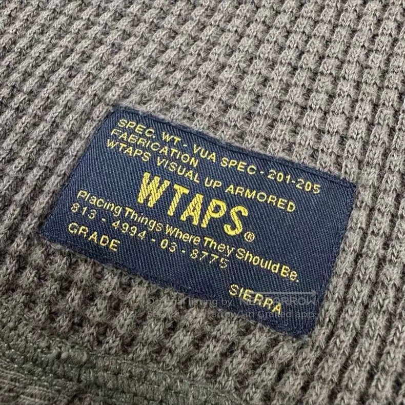Wtaps Wtaps Waffle hat T-shirt hoodie Size US S / EU 44-46 / 1 - 8 Thumbnail